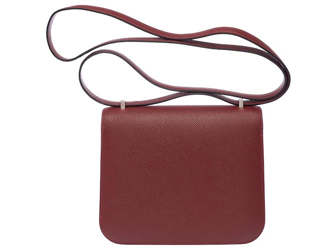 Hermès Borsa HERMES Constance in Pelle Rossa - 103769 Rosso - vista 4