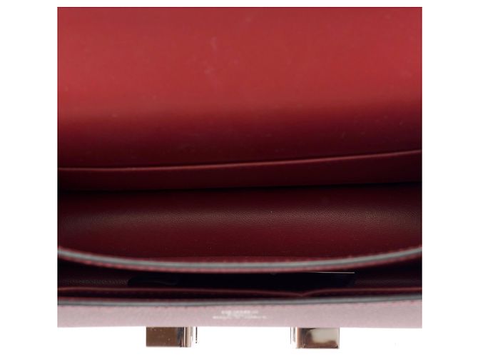 Hermès Borsa HERMES Constance in Pelle Rossa - 103769 Rosso - vista 9