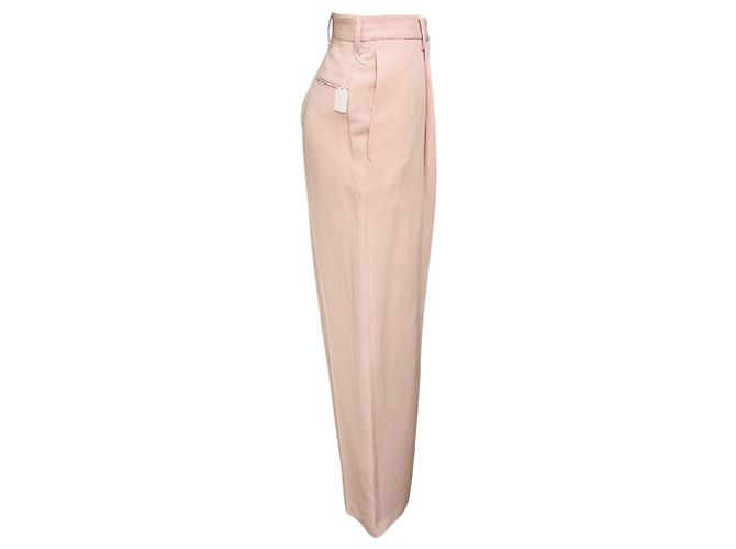 Hellrosa Wollhose von Dries Van Noten Pink - Ansicht 2