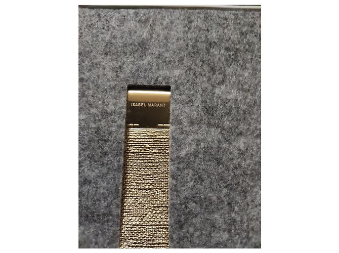 Montre Isabel Marant Dorée à Bracelet Maille - vue 4