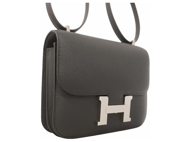 Hermès Borsa a Spalla Hermes Constance 18 Nero - vista 2