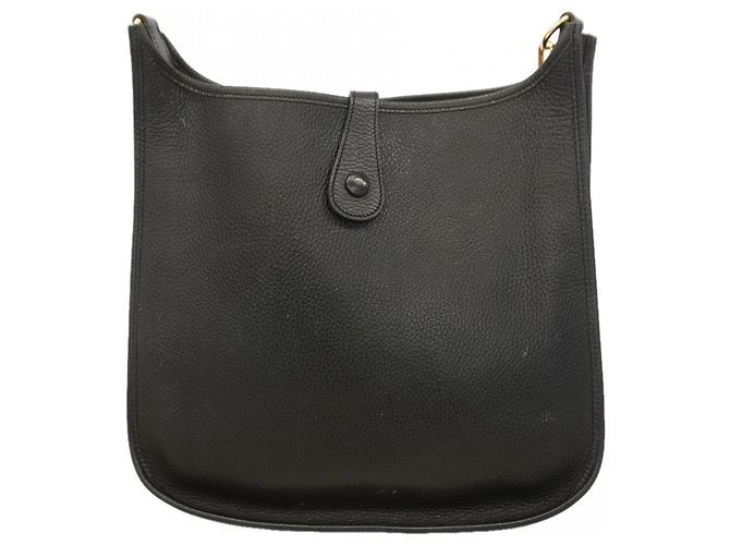 Hermès Borsa a tracolla Hermes Evelyne 1PM Nero - vista 13