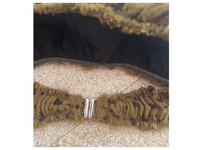 Autre Marque Bikini Como un pez en el agua de Algodón Gofrado Estampado Leopardo - Verde Militar Negro Caqui Estampado de leopardo - vista 10