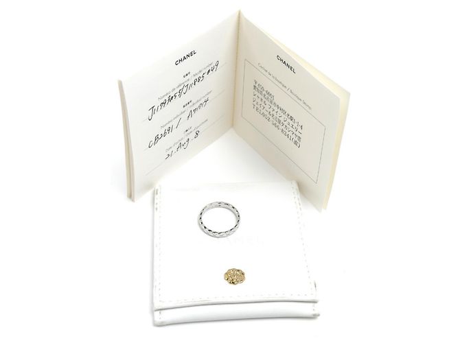 CHANEL Coco Crush Ring aus 18K Weißgold - Ansicht 8