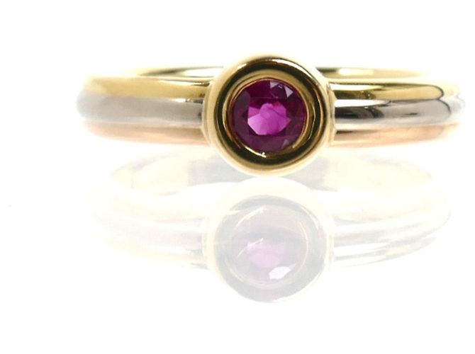 Cartier 18K Gold Rubin Ring - Ansicht 3