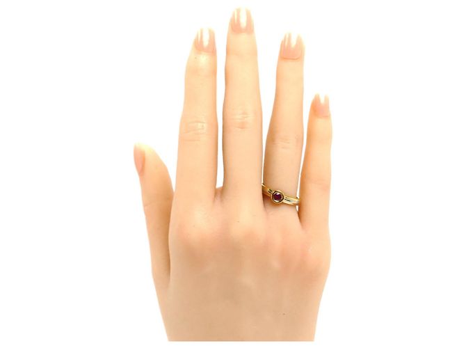 Cartier 18K Gold Rubin Ring - Ansicht 7
