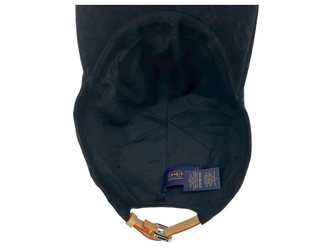 Cappellino Monogram Louis Vuitton Nero - vista 3