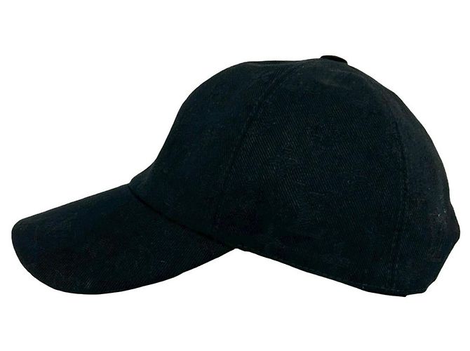 Cappellino Monogram Louis Vuitton Nero - vista 4