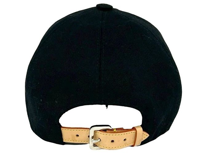 Cappellino Monogram Louis Vuitton Nero - vista 6