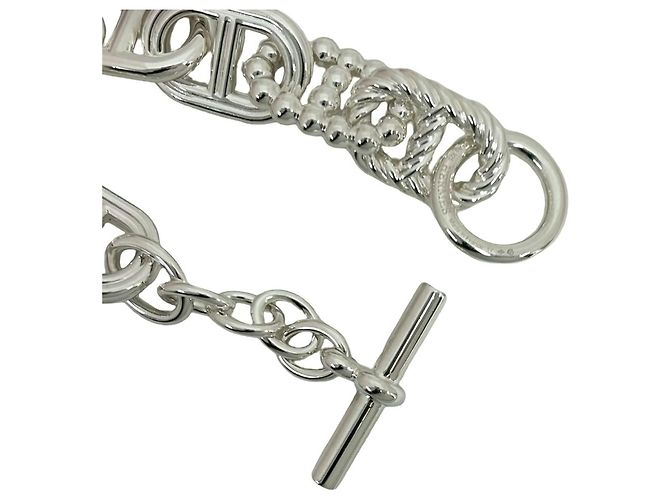 Bracciale Chaine d'Ancre Area 2 in Argento 925 Hermès - vista 4