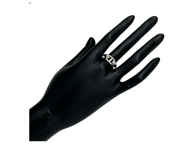 Ring Hermès Anello Chaine d'Ancre Hermes Argento - vista 2