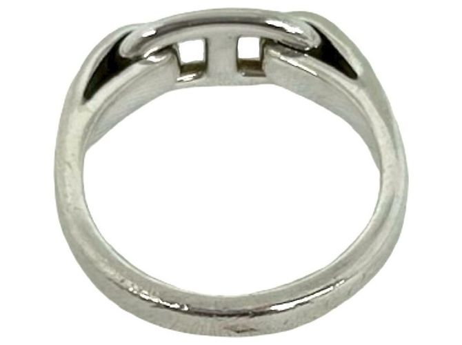 Ring Hermès Anello Chaine d'Ancre Hermes Argento - vista 7
