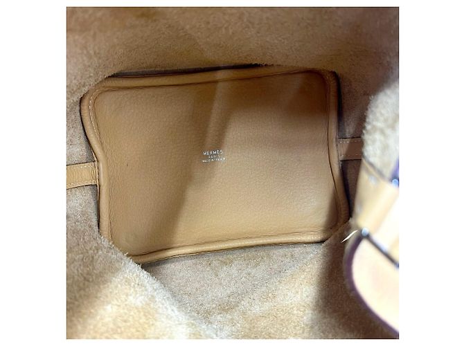 Borsa Tote Hermès Picotin PM Mini Giallo - vista 9