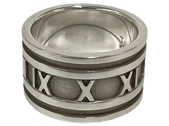 Tiffany & Co Anello largo Tiffany Vintage Atlas Argento - vista 5