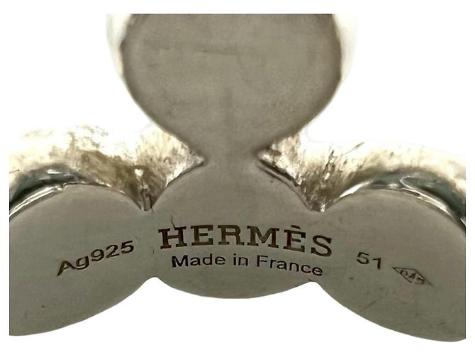 Ring Hermès Anello Parade HERMES in Argento 925 - vista 3
