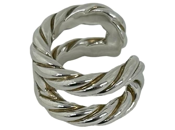 Hermès Hermes Area Band Ring Silber - Ansicht 4