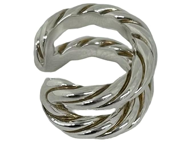 Hermès Hermes Area Band Ring Silber - Ansicht 5