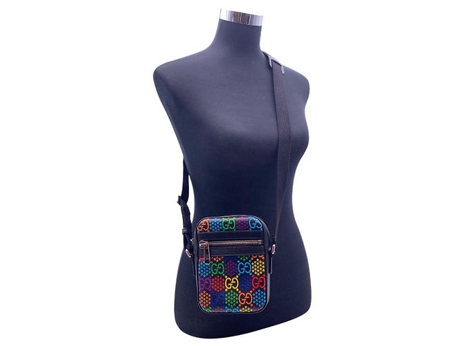 Gucci GG Supreme Monogram Canvas Psychedelic Messenger Bag Mehrfarben - Ansicht 2