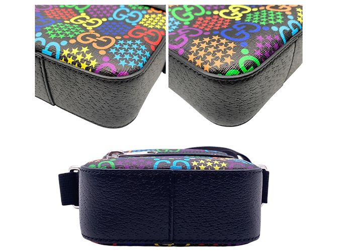 Gucci GG Supreme Monogram Canvas Psychedelic Messenger Bag Mehrfarben - Ansicht 4