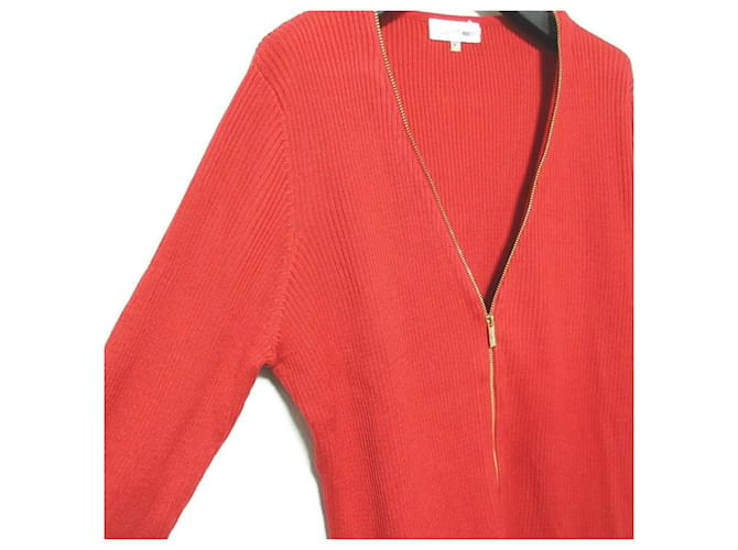 Autre Marque Calvin Klein Strickpullover Rot - Ansicht 3