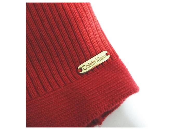 Autre Marque Calvin Klein Strickpullover Rot - Ansicht 4
