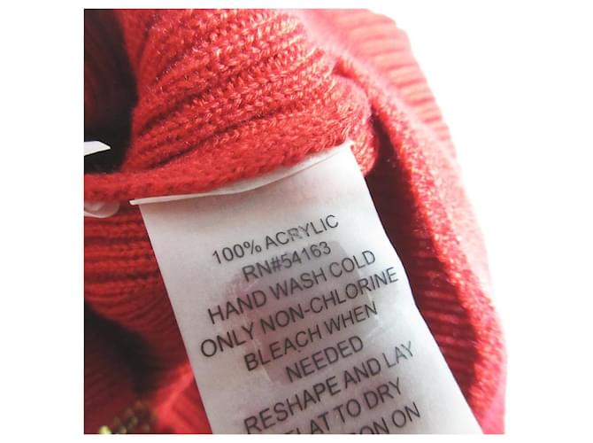 Autre Marque Calvin Klein Strickpullover Rot - Ansicht 6