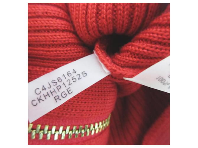 Autre Marque Calvin Klein Strickpullover Rot - Ansicht 7
