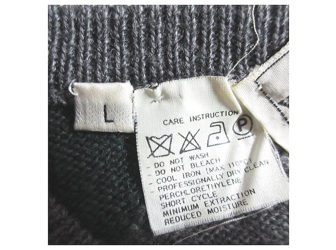 Valentino Garavani Argyle Wollstrickpullover Braun Grün - Ansicht 5