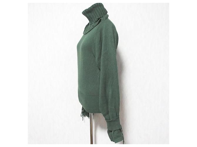 Autre Marque AMERI Ensemble Knitwear 2way Verde - vista 3