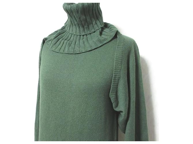 Autre Marque AMERI Ensemble Knitwear 2way Verde - vista 5