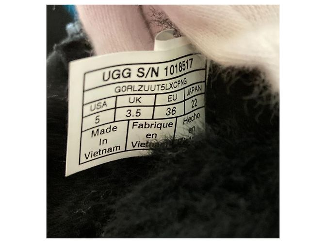 Autre Marque UGG GITA klassische Lammfellstiefel Schwarz - Ansicht 13