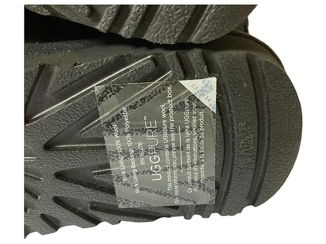 Autre Marque UGG GITA klassische Lammfellstiefel Schwarz - Ansicht 8