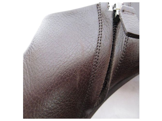 Autre Marque Stivaletti corti in shearling Bruno Magli Marrone - vista 15