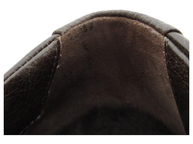 Autre Marque Stivaletti corti in shearling Bruno Magli Marrone - vista 17