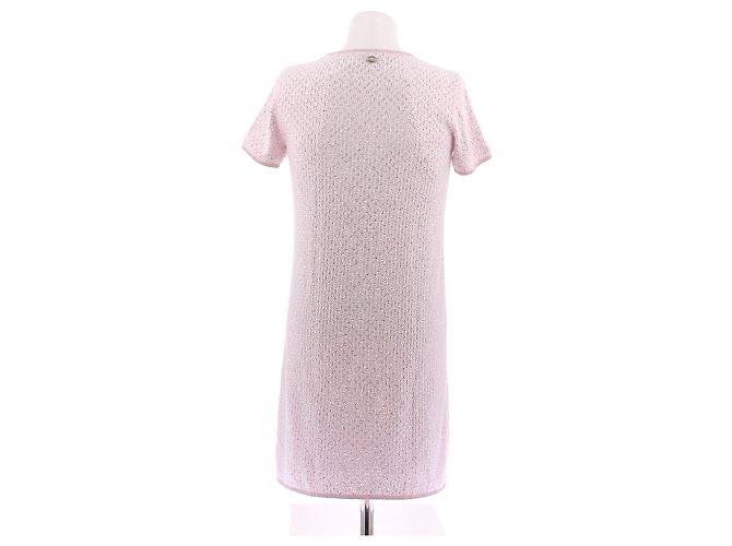 Chanel Rosa Kleid mit Strass Pink - Ansicht 2