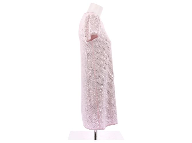 Chanel Rosa Kleid mit Strass Pink - Ansicht 3