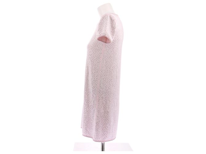 Chanel Rosa Kleid mit Strass Pink - Ansicht 4