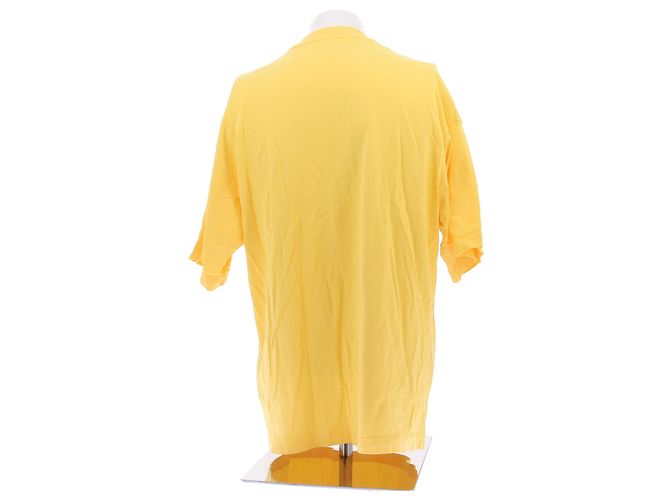T-shirt Teddy Bear Palm Angels Gialla in Cotone Giallo - vista 2