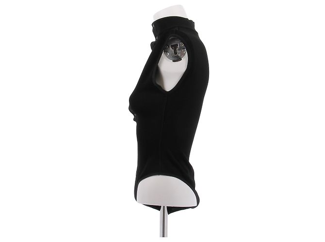 Alaïa Body negro sin mangas - vista 3