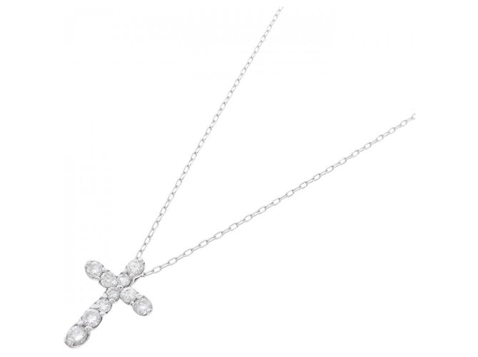 Autre Marque Collana in platino e diamanti Argento - vista 2