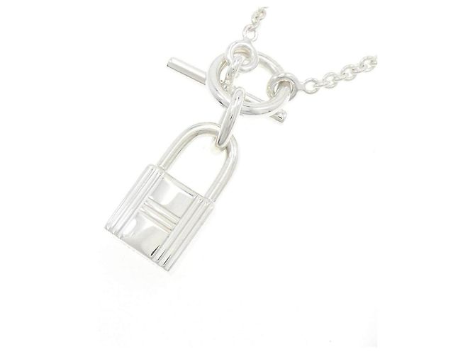 Hermès Collana Hermes Amulette Cadena 925 Silver Argento - vista 4