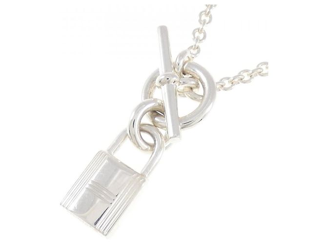 Collar Amulette Cadena en plata 925 Hermès - vista 3