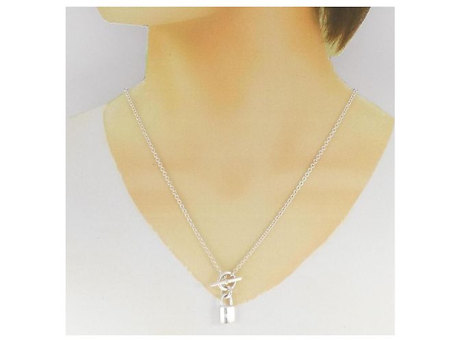 Collar Amulette Cadena en plata 925 Hermès - vista 6