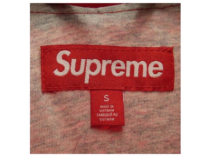 Veste Supreme CREST COACHES Rouge - vue 4