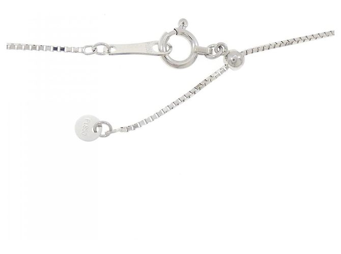 Autre Marque Collana di Diamanti PT900 PT850 Argento - vista 5