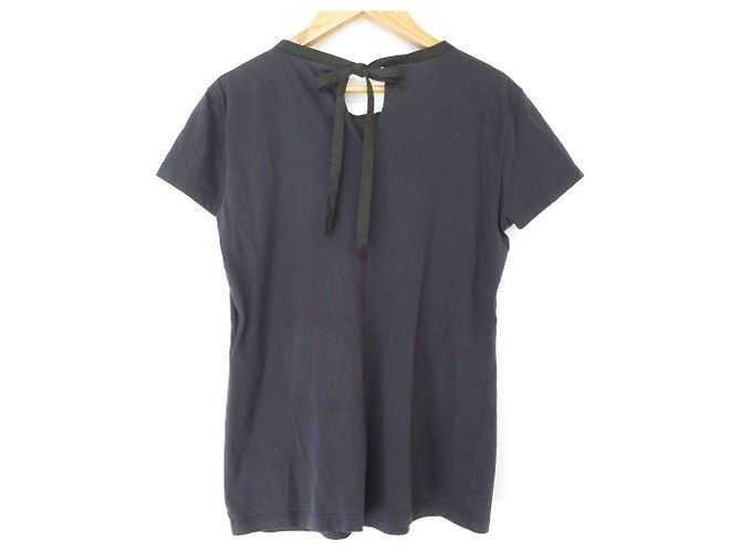 Top a maniche corte Louis Vuitton Ball Ribbon Blu Blu navy - vista 2