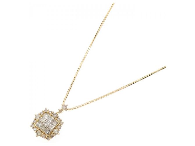 Autre Marque Collana con Diamanti Au750 D'oro - vista 2