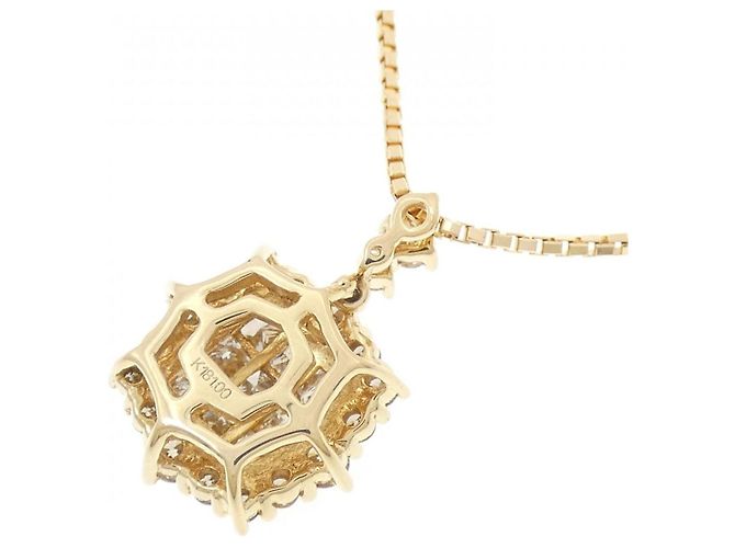 Autre Marque Collana con Diamanti Au750 D'oro - vista 4