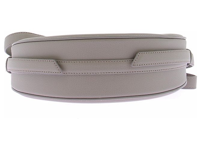 Polène Borsa a tracolla in pelle Numéro Dix Grigio - vista 6