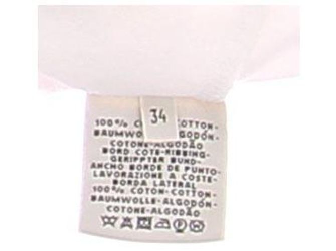 Hermès Camiseta blanca de algodón Blanco - vista 6